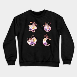 Non binary potions sticker set Crewneck Sweatshirt